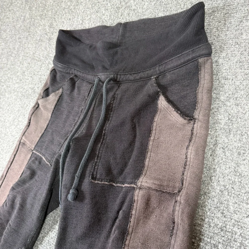Free People Movement Pants Women Small Two Toned Ankle Pants Comfy Soft Brown
